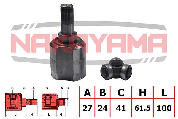 Nakayama NJ7141NY Przegub o stałej prędkości (przegub równobieżny), wewnętrzny, rozstawiony NJ7141NY: Atrakcyjna cena w Polsce na 2407.PL - Zamów teraz!