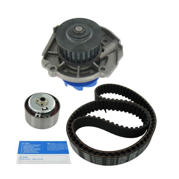 SKF VKMC 02206 TIMING BELT KIT WITH WATER PUMP VKMC02206: Buy near me in Poland at 2407.PL - Good price!