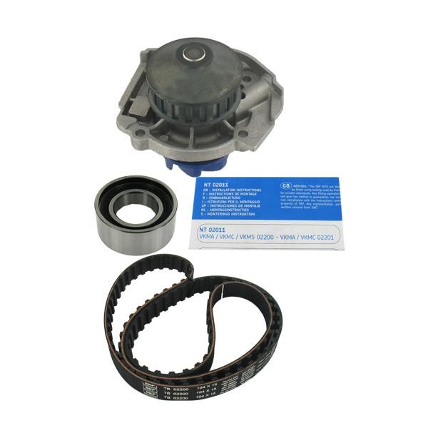 SKF VKMC 02200 TIMING BELT KIT WITH WATER PUMP VKMC02200: Buy near me in Poland at 2407.PL - Good price!