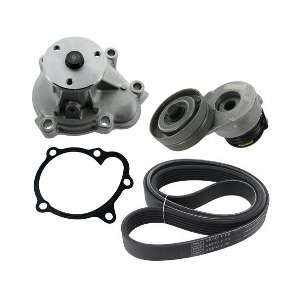 SKF VKMC 35035 DRIVE BELT KIT, WITH WATER PUMP VKMC35035: Buy near me in Poland at 2407.PL - Good price!