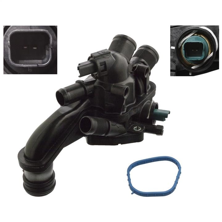 103197 febi Kühlwasserthermostat