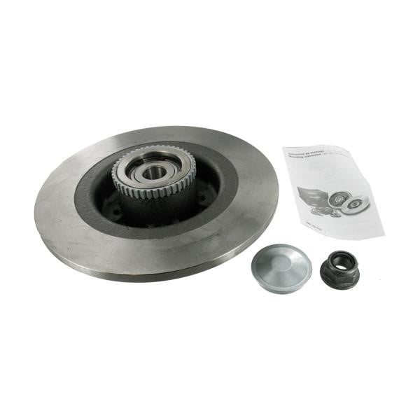 SKF VKBD 1006 Rear brake disc, non-ventilated VKBD1006: Buy near me at 2407.PL in Poland at an Affordable price!