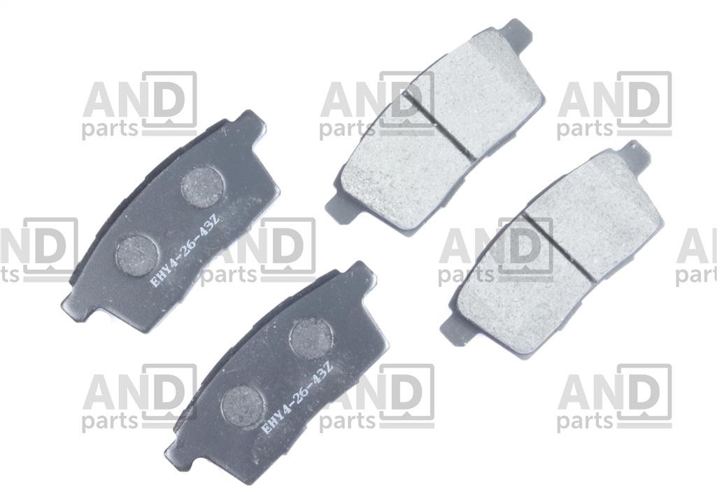 AND 39698060 Brake Pad Set, disc brake 39698060: Buy near me at 2407.PL in Poland at an Affordable price!