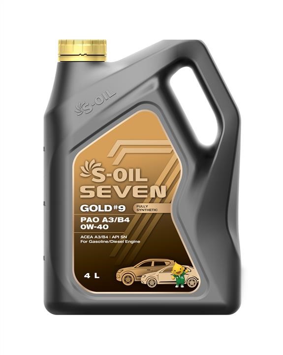 S-Oil SGPAO0404 Моторное масло S-Oil Seven Gold #9 Pao 0W-40, 4л SGPAO0404: Отличная цена - Купить в Польше на 2407.PL!