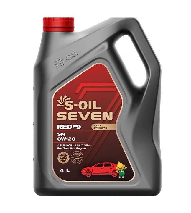 S-Oil SNR0204 Моторное масло S-Oil Seven Red #9 0W-20, 4л SNR0204: Отличная цена - Купить в Польше на 2407.PL!