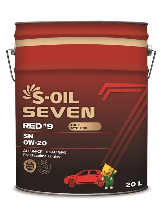 S-Oil SNR02020 Engine oil S-Oil Seven Red #9 0W-20, 20L SNR02020: Buy near me in Poland at 2407.PL - Good price!
