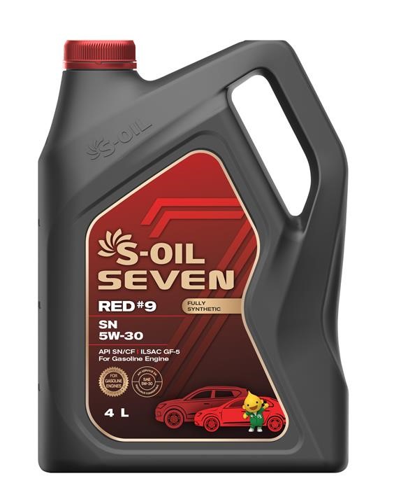 S-Oil SNR5304 Engine oil S-Oil Seven Red #9 5W-30, 4L SNR5304: Buy near me at 2407.PL in Poland at an Affordable price!