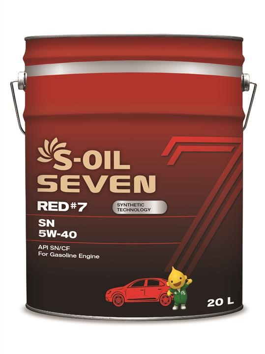 S-Oil SNR54020 Engine oil S-Oil Seven Red #9 5W-40, 20L SNR54020: Buy near me in Poland at 2407.PL - Good price!