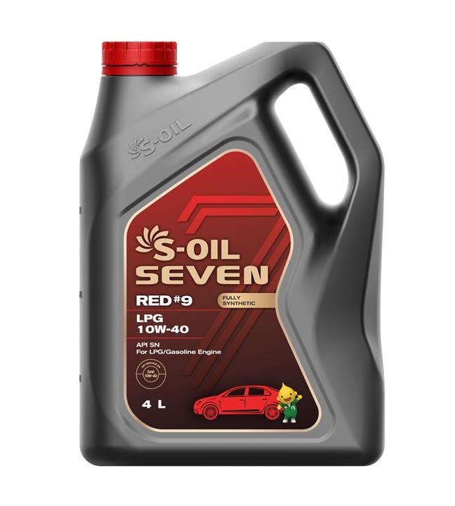 S-Oil SNLPG10404 Моторное масло S-oil Seven RED #9 LPG 10W-40, 4л SNLPG10404: Отличная цена - Купить в Польше на 2407.PL!