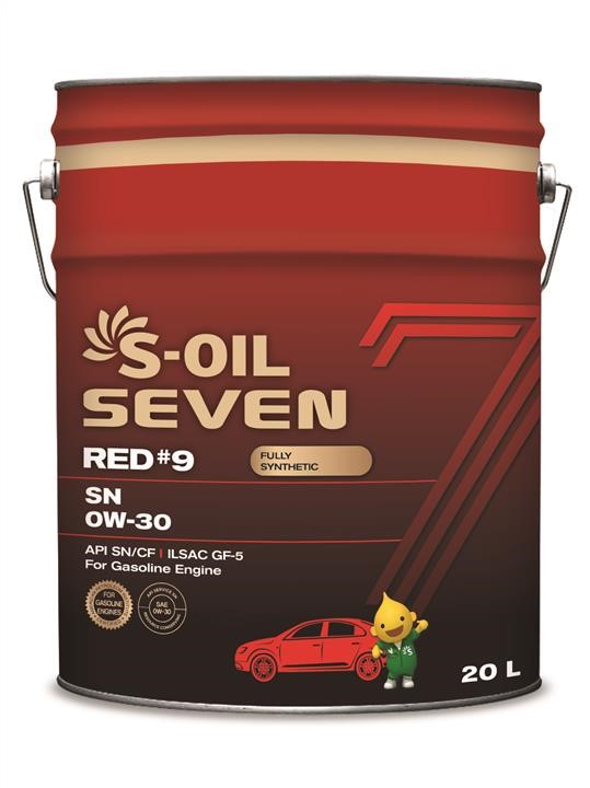 S-Oil SNR03020 Engine oil S-Oil Seven Red #9 0W-30, 20L SNR03020: Buy near me in Poland at 2407.PL - Good price!