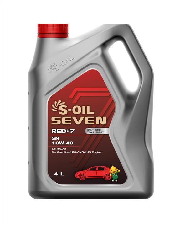 S-Oil SRSN10404 Моторное масло S-Oil Seven Red #7 10W-40, 4л SRSN10404: Отличная цена - Купить в Польше на 2407.PL!