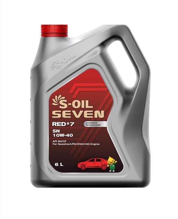 S-Oil SRSN10406 Моторное масло S-Oil Seven Red #7 10W-40, 6л SRSN10406: Отличная цена - Купить в Польше на 2407.PL!
