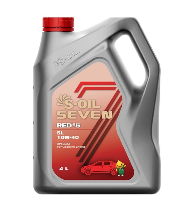 S-Oil SRSL10404 Моторное масло S-Oil Seven Red #5 10W-40, 4л SRSL10404: Отличная цена - Купить в Польше на 2407.PL!