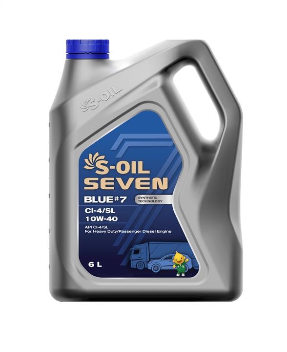 S-Oil SBCI10406 Моторна олива S-Oil Seven Blue #7 10W-40, 6л SBCI10406: Приваблива ціна - Купити у Польщі на 2407.PL!