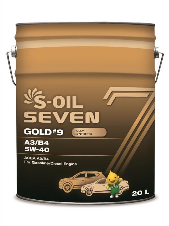 S-Oil SGRV54020 Engine oil S-Oil Seven Gold #9 5W-40, 20L SGRV54020: Buy near me in Poland at 2407.PL - Good price!