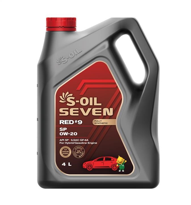 S-Oil SRSP0204 Engine oil S-Oil Seven Red #9 0W-20, 4L SRSP0204: Buy near me in Poland at 2407.PL - Good price!