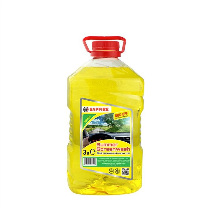 Sapfire 400502 Summer windshield washer fluid, Lemon, 3l 400502: Buy near me in Poland at 2407.PL - Good price!