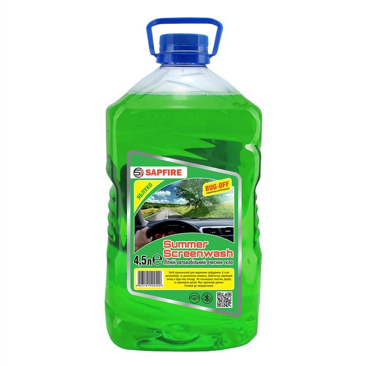Sapfire 400540 Summer windshield washer fluid, Apple, 4,5l 400540: Buy near me in Poland at 2407.PL - Good price!