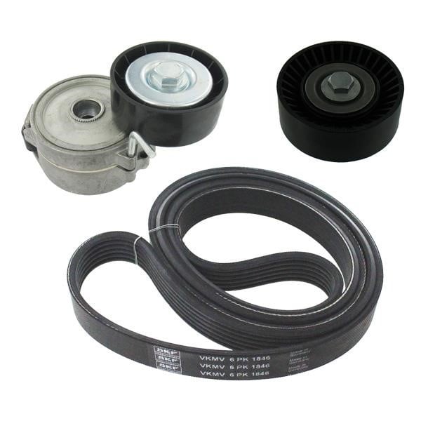 Lichtmaschine Riemen Set Volvo V70: VKMA36135 SKF Keilrippenriemensatz