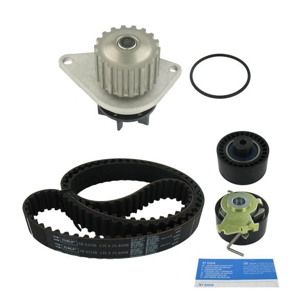VKMC03258 SKF Zahnriemensatz mit Wasserpumpe