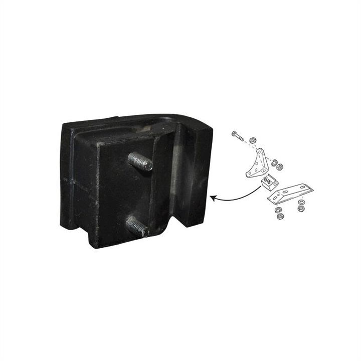 Jp Group 1132400700 Gearbox mount rear 1132400700: Buy near me at 2407.PL in Poland at an Affordable price!