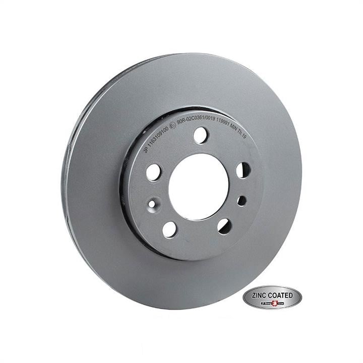 Jp Group 1163109100 Front brake disc ventilated 1163109100: Buy near me in Poland at 2407.PL - Good price!