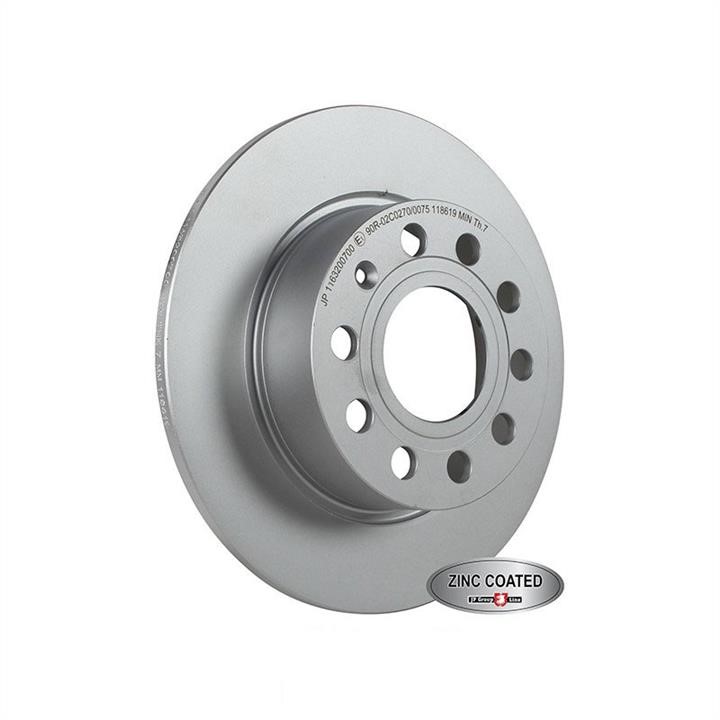 Jp Group 1163205700 Rear brake disc, non-ventilated 1163205700: Buy near me in Poland at 2407.PL - Good price!
