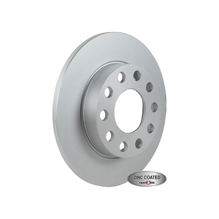 Jp Group 1163206900 Rear brake disc, non-ventilated 1163206900: Buy near me in Poland at 2407.PL - Good price!
