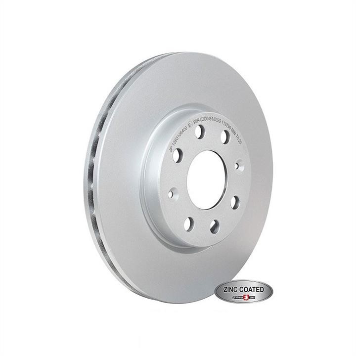 Jp Group 1263106400 Front brake disc ventilated 1263106400: Buy near me in Poland at 2407.PL - Good price!