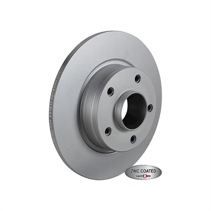 Jp Group 1263203400 Rear brake disc, non-ventilated 1263203400: Buy near me in Poland at 2407.PL - Good price!