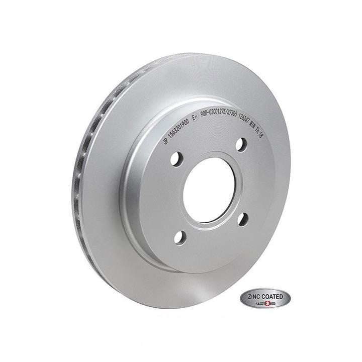 Jp Group 1563201900 Rear ventilated brake disc 1563201900: Buy near me in Poland at 2407.PL - Good price!