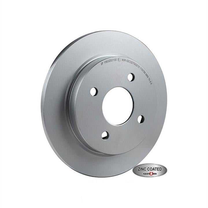 Jp Group 1563202100 Rear brake disc, non-ventilated 1563202100: Buy near me in Poland at 2407.PL - Good price!
