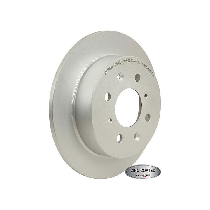 Jp Group 3463200300 Тормозной диск задний невентилируемый 3463200300: Отличная цена - Купить в Польше на 2407.PL!