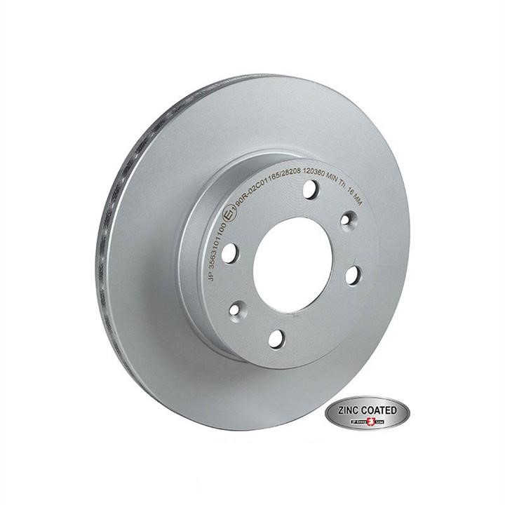 Jp Group 3563101100 Front brake disc ventilated 3563101100: Buy near me at 2407.PL in Poland at an Affordable price!