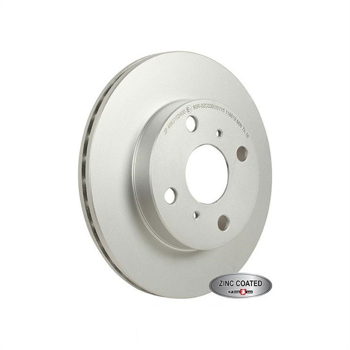 Jp Group 4863102400 Front brake disc ventilated 4863102400: Buy near me in Poland at 2407.PL - Good price!