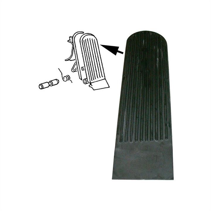 Jp Group 8172200206 Pedal pad 8172200206: Buy near me in Poland at 2407.PL - Good price!