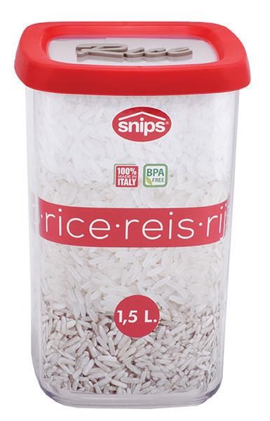 Snips 8001136004988 Food Container "Rice", 1,5 L 8001136004988: Buy near me in Poland at 2407.PL - Good price!