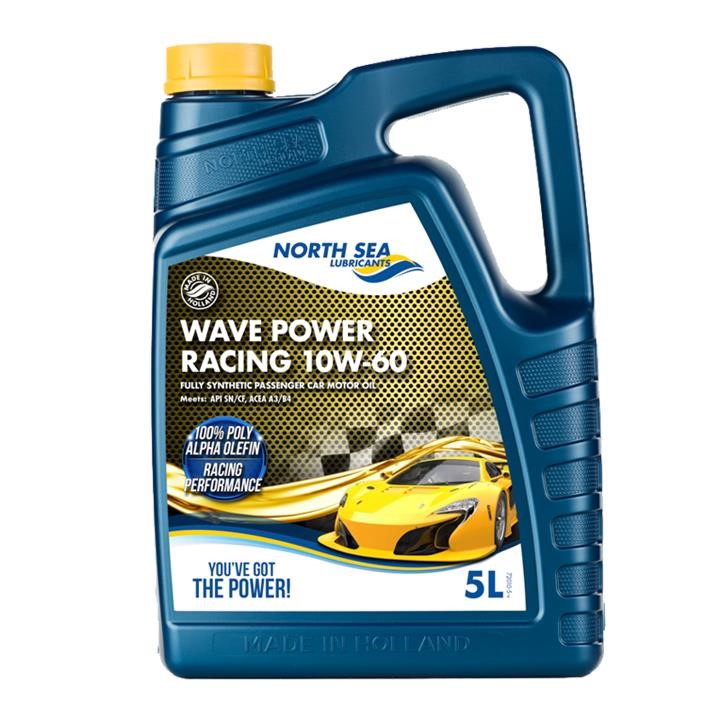 North Sea Lubricants 72010/5 Engine oil North Sea Lubricants Wave power RACING 10W-60, 5L 720105: Buy near me in Poland at 2407.PL - Good price!