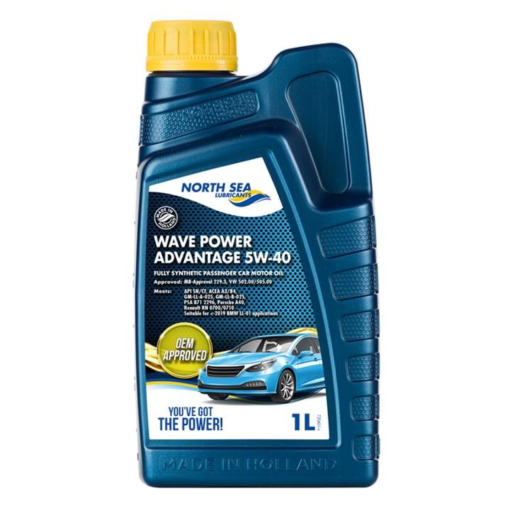 North Sea Lubricants 72040/1 Engine oil North Sea Lubricants Wave power ADVANTAGE 5W-40, 1L 720401: Buy near me at 2407.PL in Poland at an Affordable price!