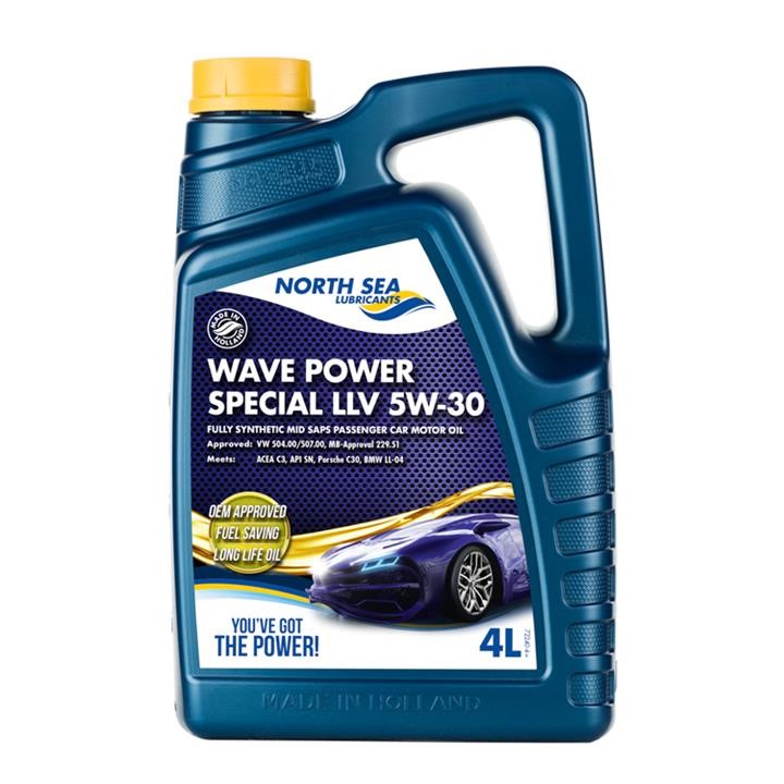 North Sea Lubricants 72240/4 Engine oil North Sea Lubricants Wave power SPECIAL LLV 5W-30, 4L 722404: Buy near me at 2407.PL in Poland at an Affordable price!