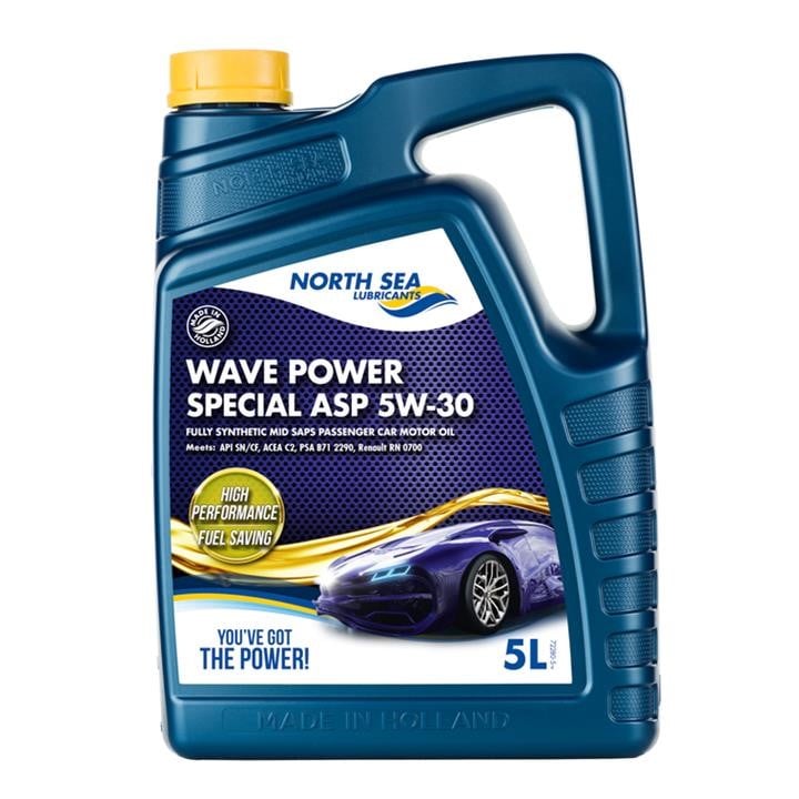 North Sea Lubricants 72280/5 Engine oil North Sea Lubricants Wave power SPECIAL ASP 5W-30, 5L 722805: Buy near me at 2407.PL in Poland at an Affordable price!