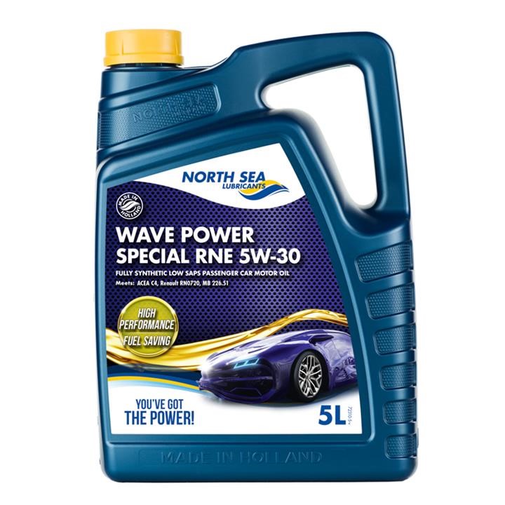 North Sea Lubricants 72310/5 Engine oil North Sea Lubricants Wave power SPECIAL RNE 5W-30, 5L 723105: Buy near me in Poland at 2407.PL - Good price!