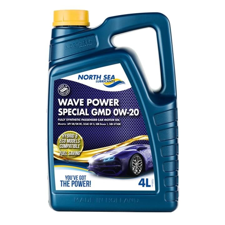 North Sea Lubricants 72350/4 Engine oil North Sea Lubricants Wave power SPECIAL GMD 0W-20, 4L 723504: Buy near me in Poland at 2407.PL - Good price!