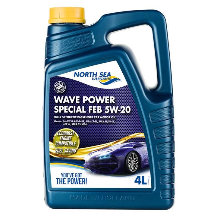 North Sea Lubricants 72360/4 Engine oil North Sea Lubricants Wave power SPECIAL FEB 5W-20, 4L 723604: Buy near me in Poland at 2407.PL - Good price!