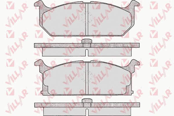 Villar 626.0291 Гальмівні колодки, комплект 6260291: Приваблива ціна - Купити у Польщі на 2407.PL!