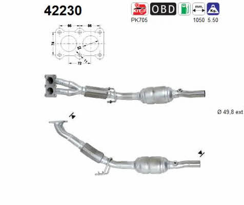 As 42230 Katalizator 42230: Dobra cena w Polsce na 2407.PL - Kup Teraz!