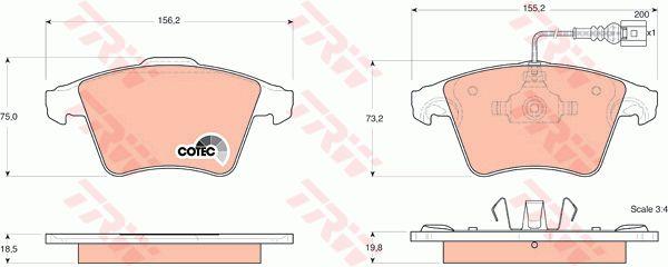 Kaufen Sie TRW GDB1555 zum guten Preis bei 2407.PL!