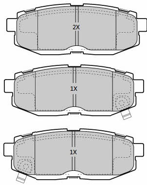 Fremax FBP-1886 Brake Pad Set, disc brake FBP1886: Buy near me in Poland at 2407.PL - Good price!