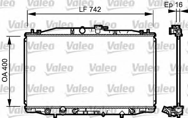 Valeo 735049 Радіатор охолодження двигуна 735049: Купити у Польщі - Добра ціна на 2407.PL!