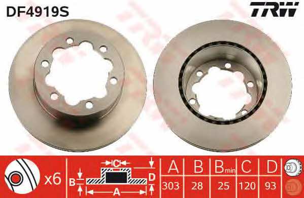 Buy TRW DF4919S at a low price in Poland!